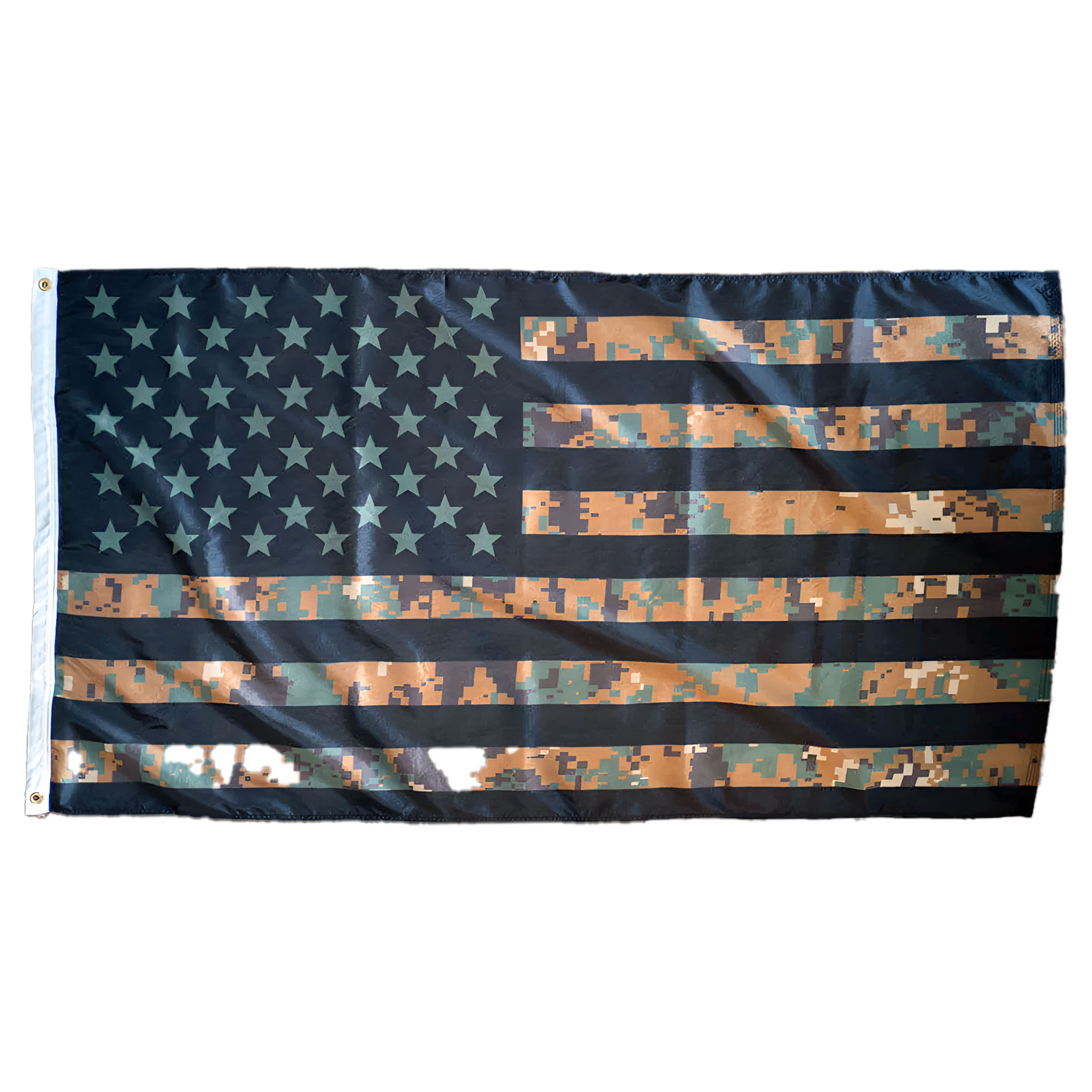 3x5 Nylon Marine Corps Combat Flag Front View