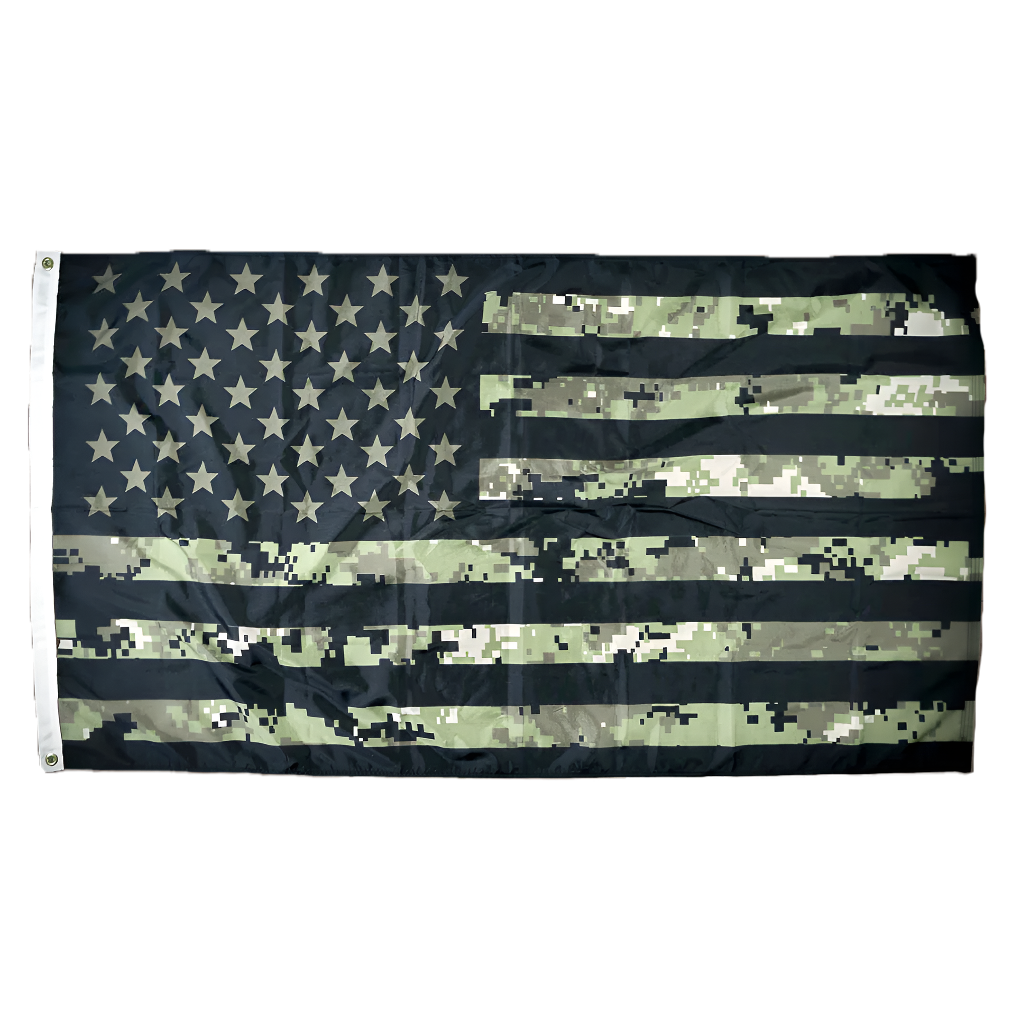 3x5 Nylon Navy Coast Guard Combat Flag Front View