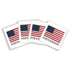 Personalized American Flag Coaster Set