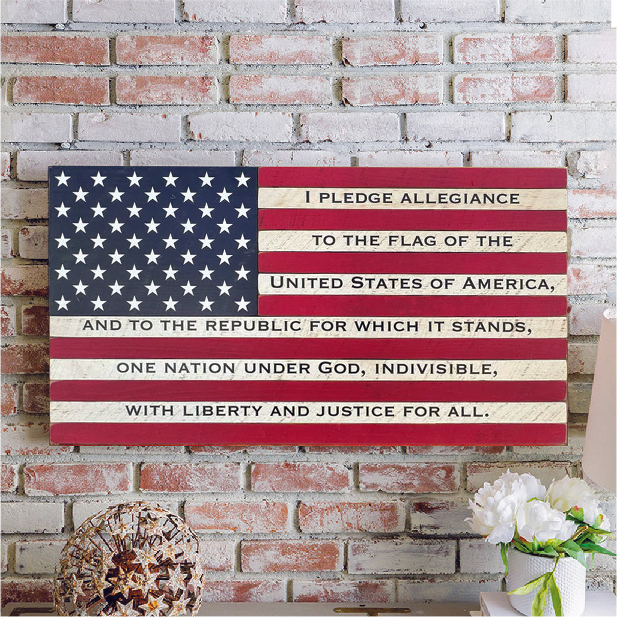 Pledge of Allegiance Flag